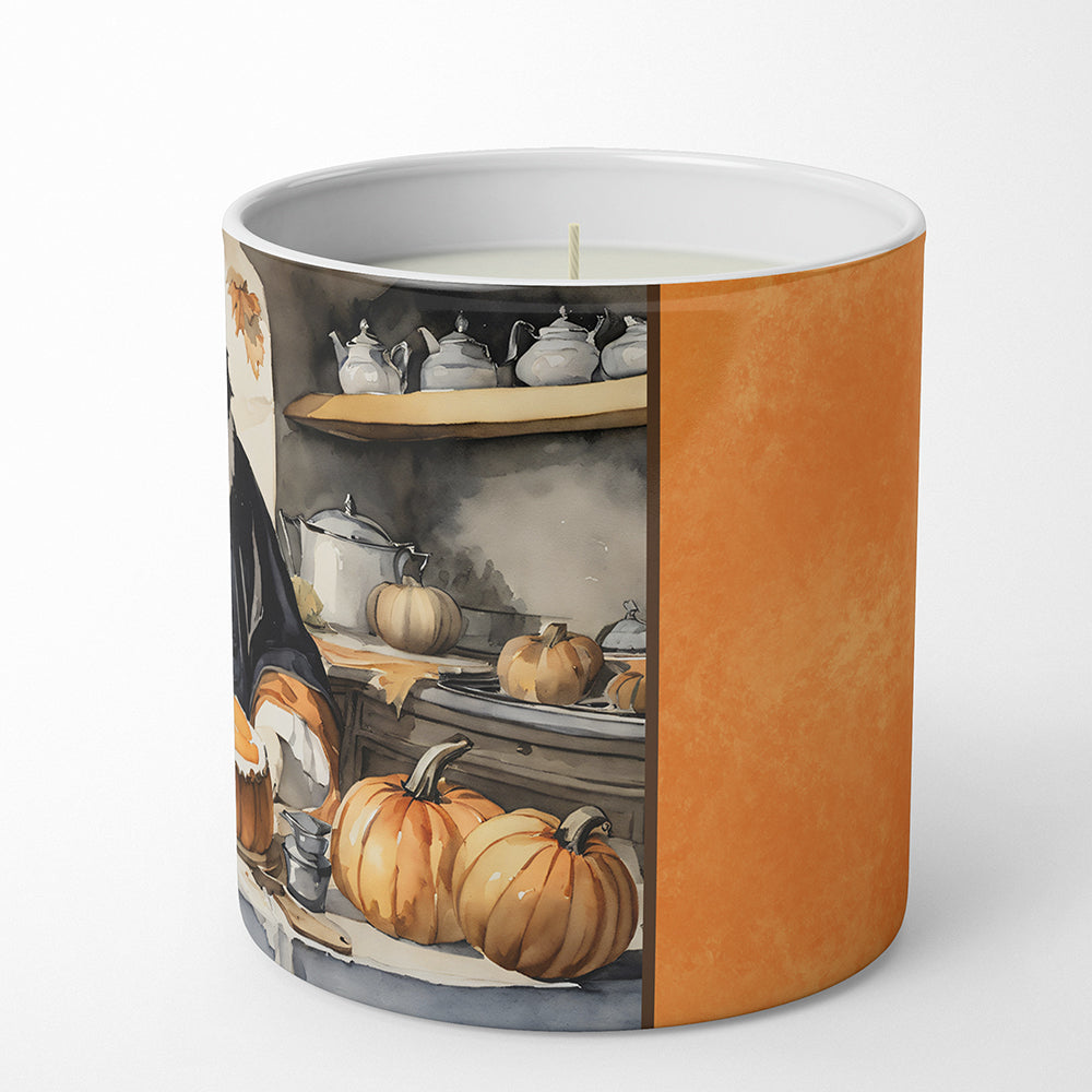 Saint Bernard Fall Kitchen Pumpkins Decorative Soy Candle Nature Soy Wax Essential Oil Home Decor Ideal for Bedroom Kitchen Bath Office Gift, 10 oz