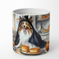 Sheltie Fall Kitchen Pumpkins Decorative Soy Candle Nature Soy Wax Essential Oil Home Decor Ideal for Bedroom Kitchen Bath Office Gift, 10 oz