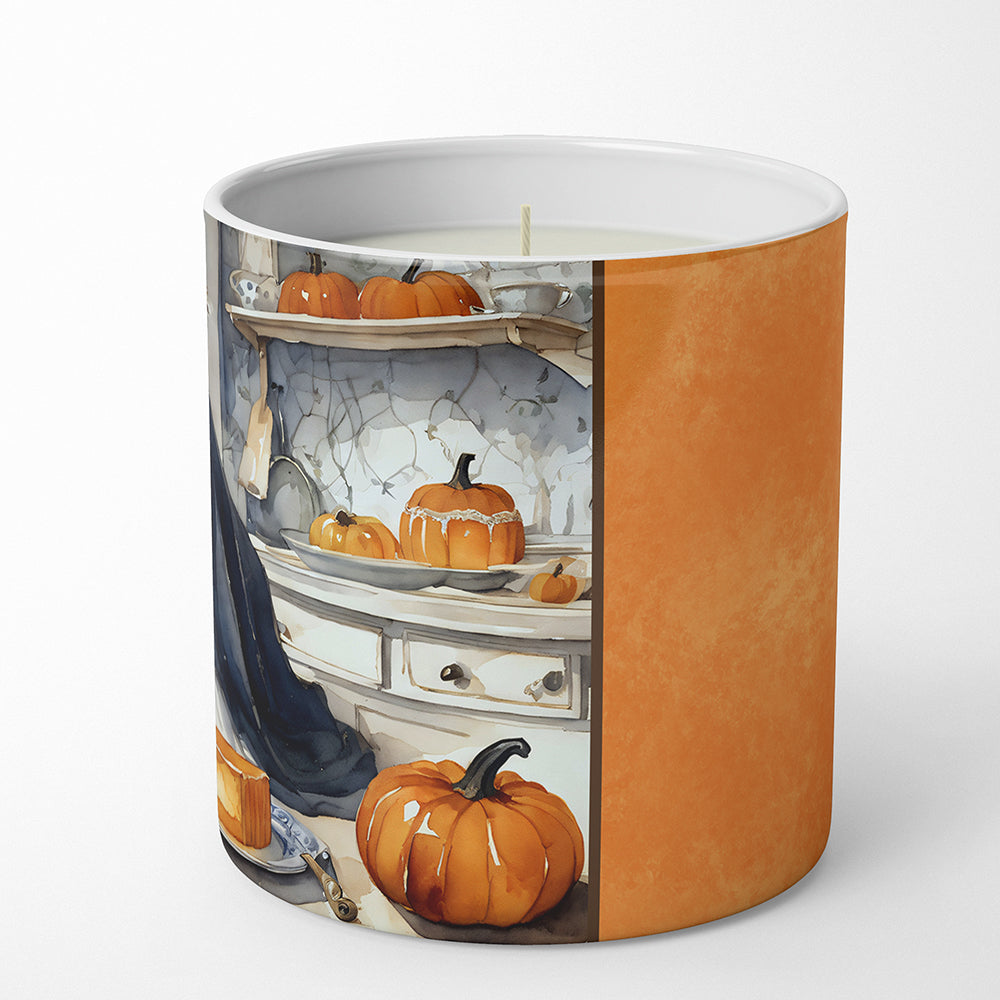 Sheltie Fall Kitchen Pumpkins Decorative Soy Candle Nature Soy Wax Essential Oil Home Decor Ideal for Bedroom Kitchen Bath Office Gift, 10 oz