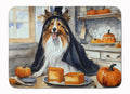 Sheltie Fall Kitchen Pumpkins Memory Foam Kitchen Mat Machine Washable Anti-Fatigue Cushion Comfort Bath or Kitchen Rug