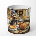 Silky Terrier Fall Kitchen Pumpkins Decorative Soy Candle Nature Soy Wax Essential Oil Home Decor Ideal for Bedroom Kitchen Bath Office Gift, 10 oz