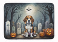 Beagle Spooky Halloween Memory Foam Kitchen Mat Machine Washable Anti-Fatigue Cushion Comfort Bath or Kitchen Rug
