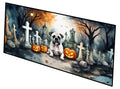 Boxer Spooky Halloween Runner Mat 28x58 Front Door Mat Indoor Outdoor Rugs for Entryway Hallway Foyer Non Slip Washable Wide Doormat