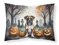 Boxer Spooky Halloween Standard Pillowcase Lightweight Super Soft Easy Care Decorative Artwork Pillowcase, Standard