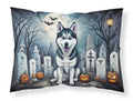 Siberian Husky Spooky Halloween Standard Pillowcase Lightweight Super Soft Easy Care Decorative Artwork Pillowcase, Standard