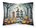Calacas Skeletons Spooky Halloween Standard Pillowcase Lightweight Super Soft Easy Care Decorative Artwork Pillowcase, Standard