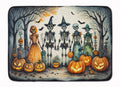Calacas Skeletons Spooky Halloween Memory Foam Kitchen Mat Machine Washable Anti-Fatigue Cushion Comfort Bath or Kitchen Rug