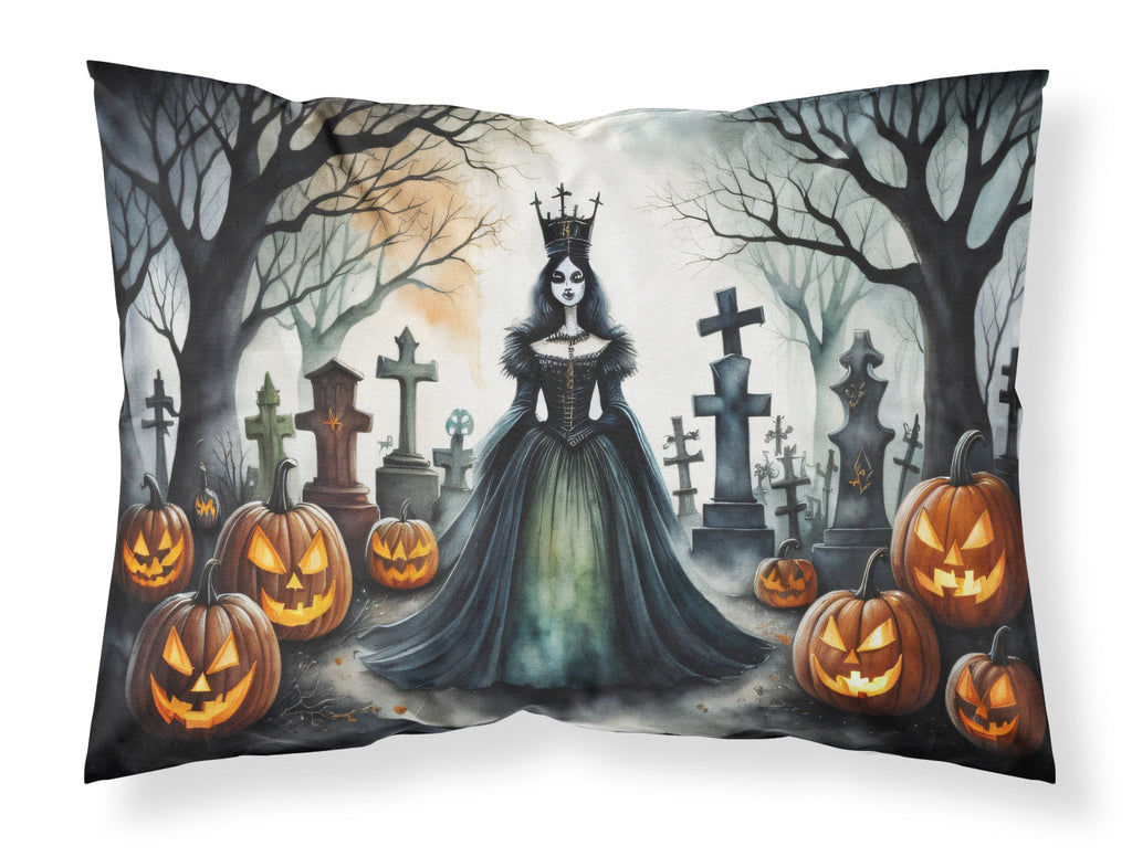 Evil Queen Spooky Halloween Standard Pillowcase Lightweight Super Soft Easy Care Decorative Artwork Pillowcase, Standard