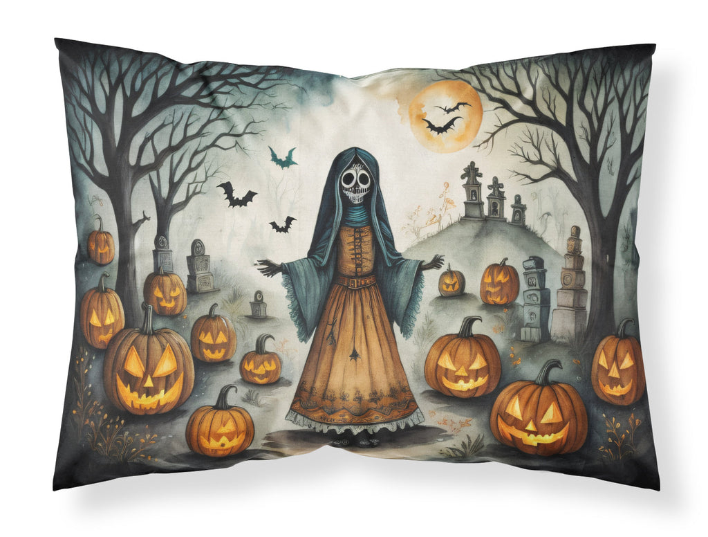 La Llorona Skeleton Spooky Halloween Standard Pillowcase Lightweight Super Soft Easy Care Decorative Artwork Pillowcase, Standard
