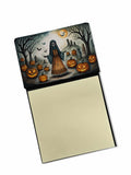 La Llorona Skeleton Spooky Halloween Watercolor Sticky Note Holder Refillable Dispenser Desk Accessory 3x3 Pad Gift
