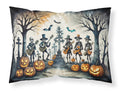 Mariachi Skeleton Band Spooky Halloween Standard Pillowcase Lightweight Super Soft Easy Care Decorative Artwork Pillowcase, Standard