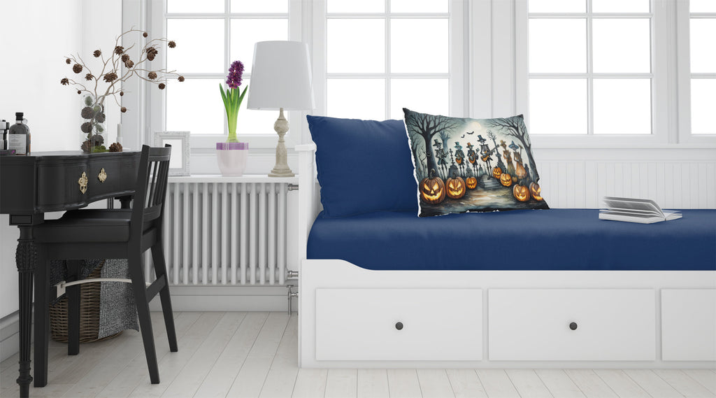 Mariachi Skeleton Band Spooky Halloween Standard Pillowcase Lightweight Super Soft Easy Care Decorative Artwork Pillowcase, Standard