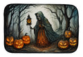 The Weeping Woman Spooky Halloween Dish Drying Mat Absorbent Dish Drying Mat Pad for Kitchen Counter Dish Drainer Mat for Countertop, 14 x 21", Multicolor