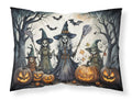 Witches Spooky Halloween Standard Pillowcase Lightweight Super Soft Easy Care Decorative Artwork Pillowcase, Standard