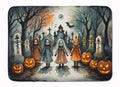 Creepy Dolls Spooky Halloween Memory Foam Kitchen Mat Machine Washable Anti-Fatigue Cushion Comfort Bath or Kitchen Rug