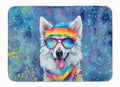 American Eskimo Hippie Dawg Memory Foam Kitchen Mat Machine Washable Anti-Fatigue Cushion Comfort Bath or Kitchen Rug