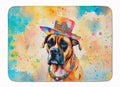 Boxer Hippie Dawg Memory Foam Kitchen Mat Machine Washable Anti-Fatigue Cushion Comfort Bath or Kitchen Rug