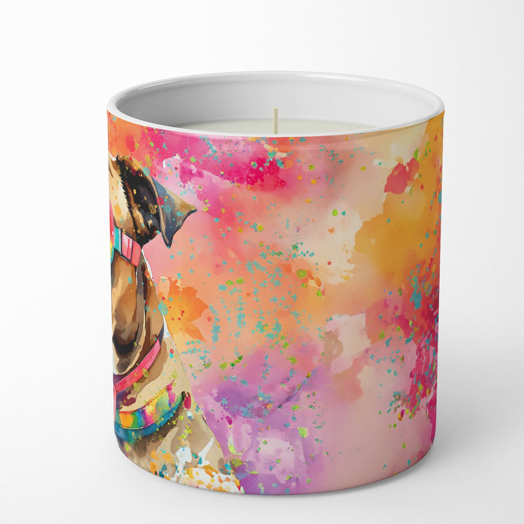 Boxer Hippie Dawg Decorative Soy Candle Nature Soy Wax Essential Oil Home Decor Ideal for Bedroom Kitchen Bath Office Gift, 10 oz