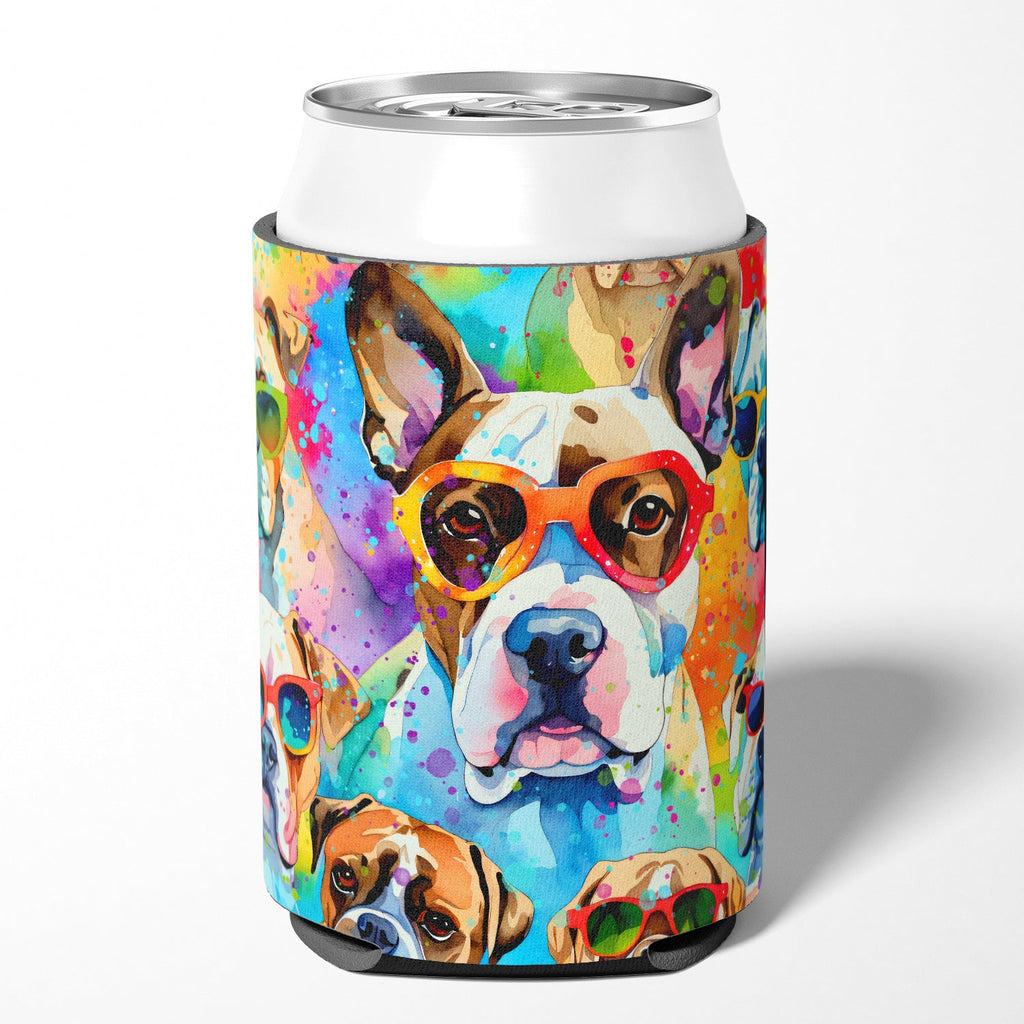 Boxer Hippie Dawg Can or Bottle Hugger Cooler Sleeve for Standard 12 oz Cans, Insulated Foam Beer & Soda Can Hugger Reusable
