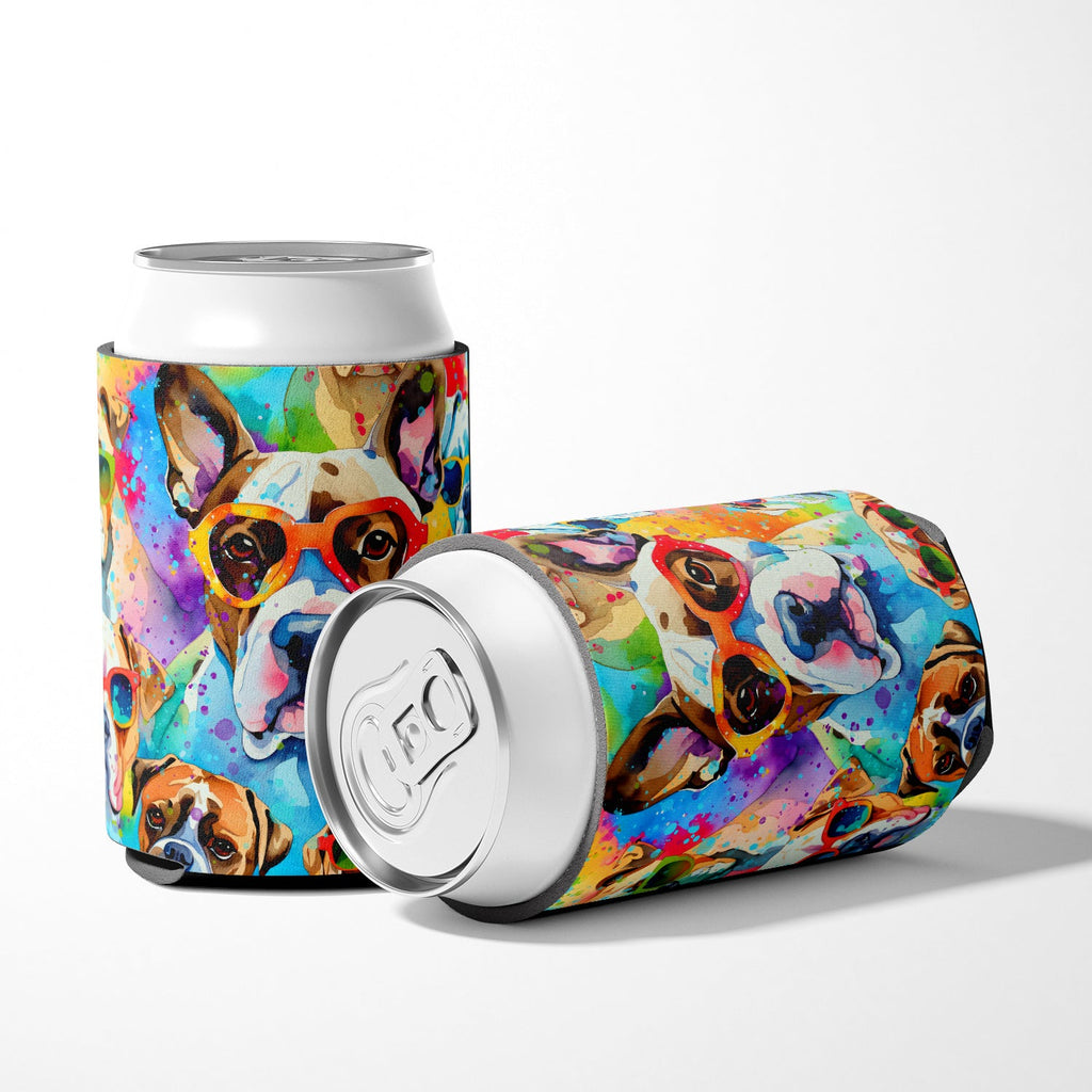 Boxer Hippie Dawg Can or Bottle Hugger Cooler Sleeve for Standard 12 oz Cans, Insulated Foam Beer & Soda Can Hugger Reusable