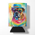 Cane Corso Hippie Dawg Can or Bottle Hugger Cooler Sleeve for Standard 12 oz Cans, Insulated Foam Beer & Soda Can Hugger Reusable