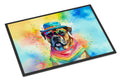 Cane Corso Hippie Dawg Doormat Indoor Outdoor 18H X 27W Front Door Mat Rugs for Entryway, Non Slip Washable