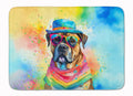 Cane Corso Hippie Dawg Memory Foam Kitchen Mat Machine Washable Anti-Fatigue Cushion Comfort Bath or Kitchen Rug
