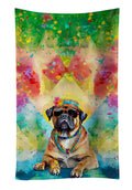 Cane Corso Hippie Dawg Kitchen Towel Velour Plush Front and Cotton Loop Back Machine Washable
