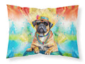 Cane Corso Hippie Dawg Standard Pillowcase Lightweight Super Soft Easy Care Decorative Artwork Pillowcase, Standard