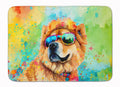 Chow Chow Hippie Dawg Memory Foam Kitchen Mat Machine Washable Anti-Fatigue Cushion Comfort Bath or Kitchen Rug