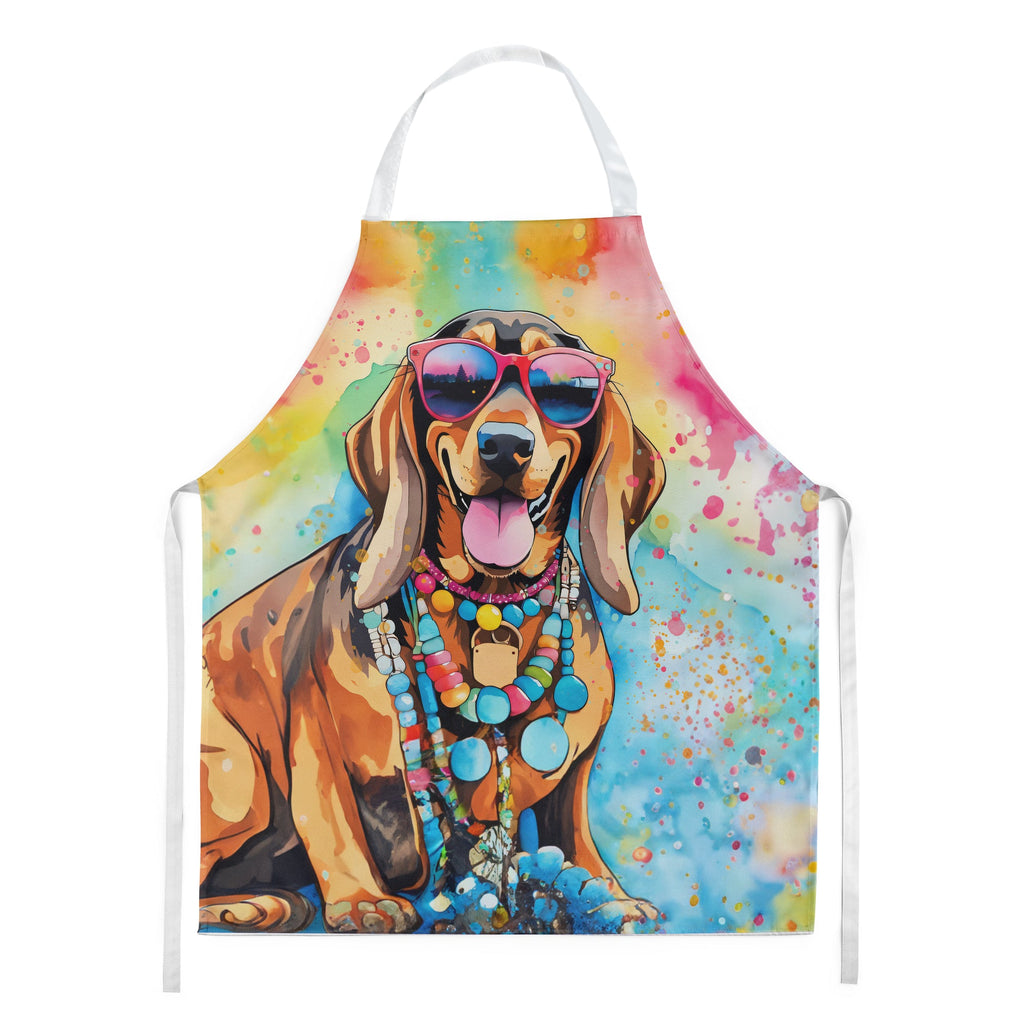Doberman Pinscher Hippie Dawg Apron Cooking Kitchen Server Baking Crafts Gardening for Adult Women Men, Unisex, Large, Multicolor