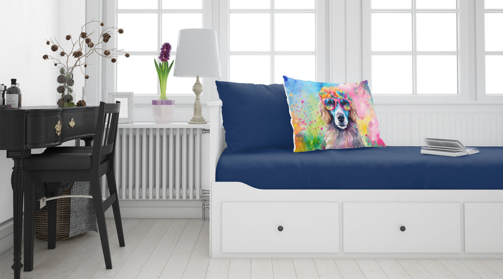 Poodle Hippie Dawg Standard Pillowcase Lightweight Super Soft Easy Care Decorative Artwork Pillowcase, Standard