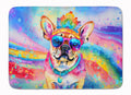 Pug Hippie Dawg Memory Foam Kitchen Mat Machine Washable Anti-Fatigue Cushion Comfort Bath or Kitchen Rug
