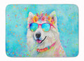 Samoyed Hippie Dawg Memory Foam Kitchen Mat Machine Washable Anti-Fatigue Cushion Comfort Bath or Kitchen Rug