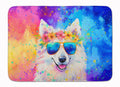 Samoyed Hippie Dawg Memory Foam Kitchen Mat Machine Washable Anti-Fatigue Cushion Comfort Bath or Kitchen Rug