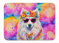 Samoyed Hippie Dawg Memory Foam Kitchen Mat Machine Washable Anti-Fatigue Cushion Comfort Bath or Kitchen Rug
