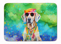 Weimaraner Hippie Dawg Memory Foam Kitchen Mat Machine Washable Anti-Fatigue Cushion Comfort Bath or Kitchen Rug