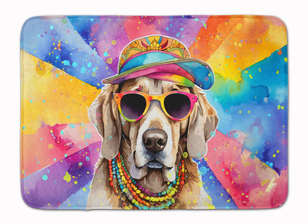 Weimaraner Hippie Dawg Memory Foam Kitchen Mat Machine Washable Anti-Fatigue Cushion Comfort Bath or Kitchen Rug
