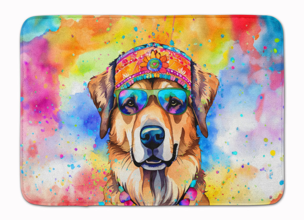 Hippie Dawg Memory Foam Kitchen Mat Machine Washable Anti-Fatigue Cushion Comfort Bath or Kitchen Rug