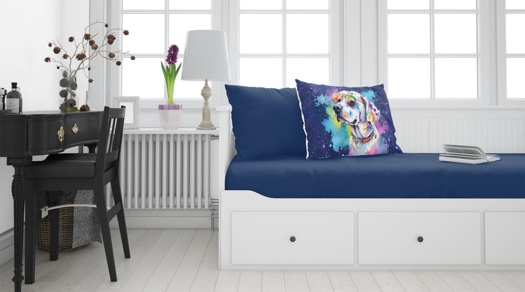 Hippie Dawg Standard Pillowcase Lightweight Super Soft Easy Care Decorative Artwork Pillowcase, Standard