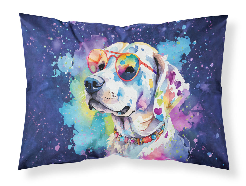 Hippie Dawg Standard Pillowcase Lightweight Super Soft Easy Care Decorative Artwork Pillowcase, Standard
