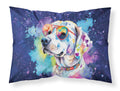 Hippie Dawg Standard Pillowcase Lightweight Super Soft Easy Care Decorative Artwork Pillowcase, Standard