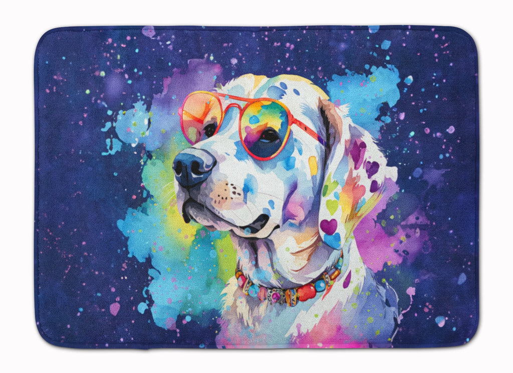Hippie Dawg Memory Foam Kitchen Mat Machine Washable Anti-Fatigue Cushion Comfort Bath or Kitchen Rug