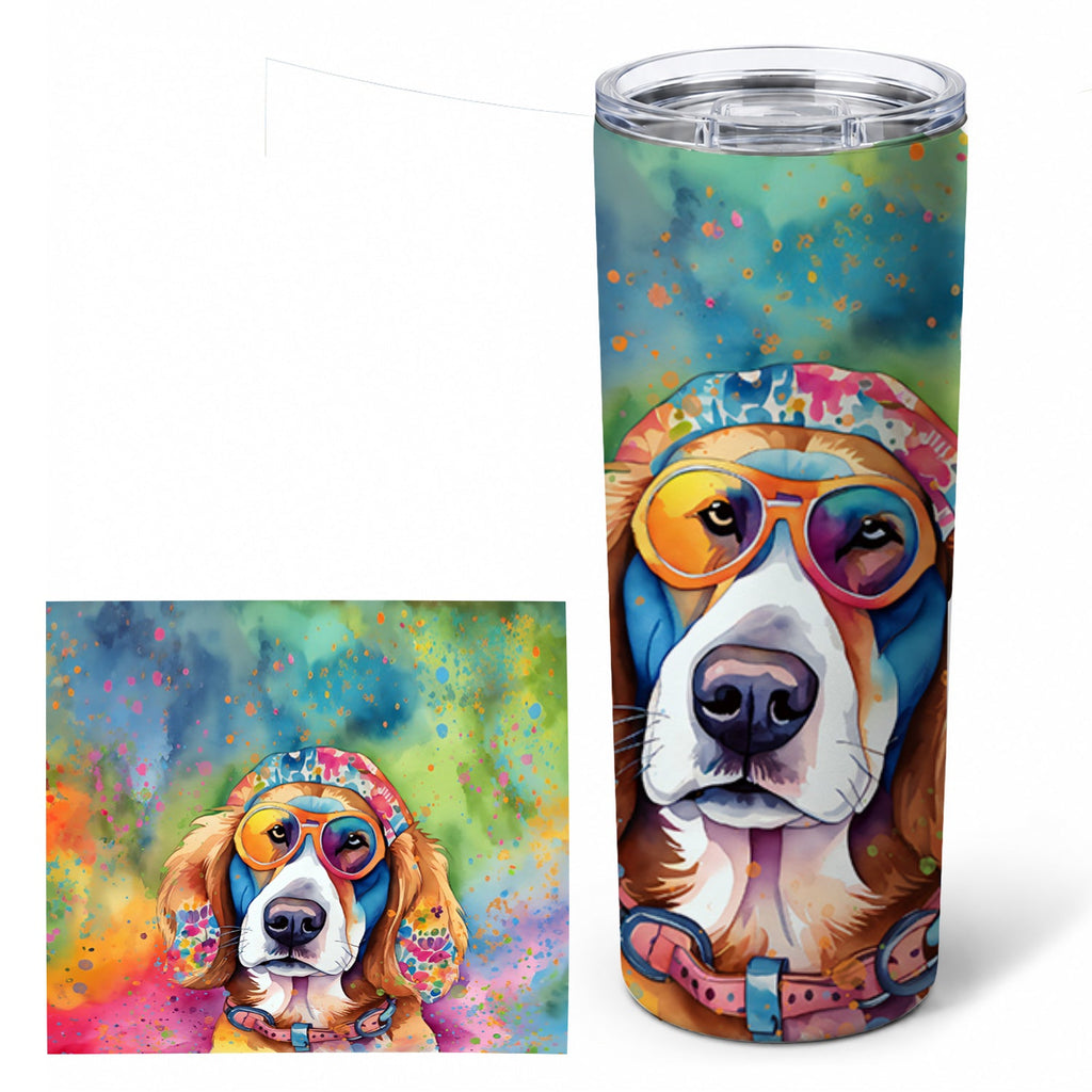 Hippie Dawg Stainless Steel Skinny Tumbler 20 oz Vacuum Double Walled Reusable Insulated Travel Cup