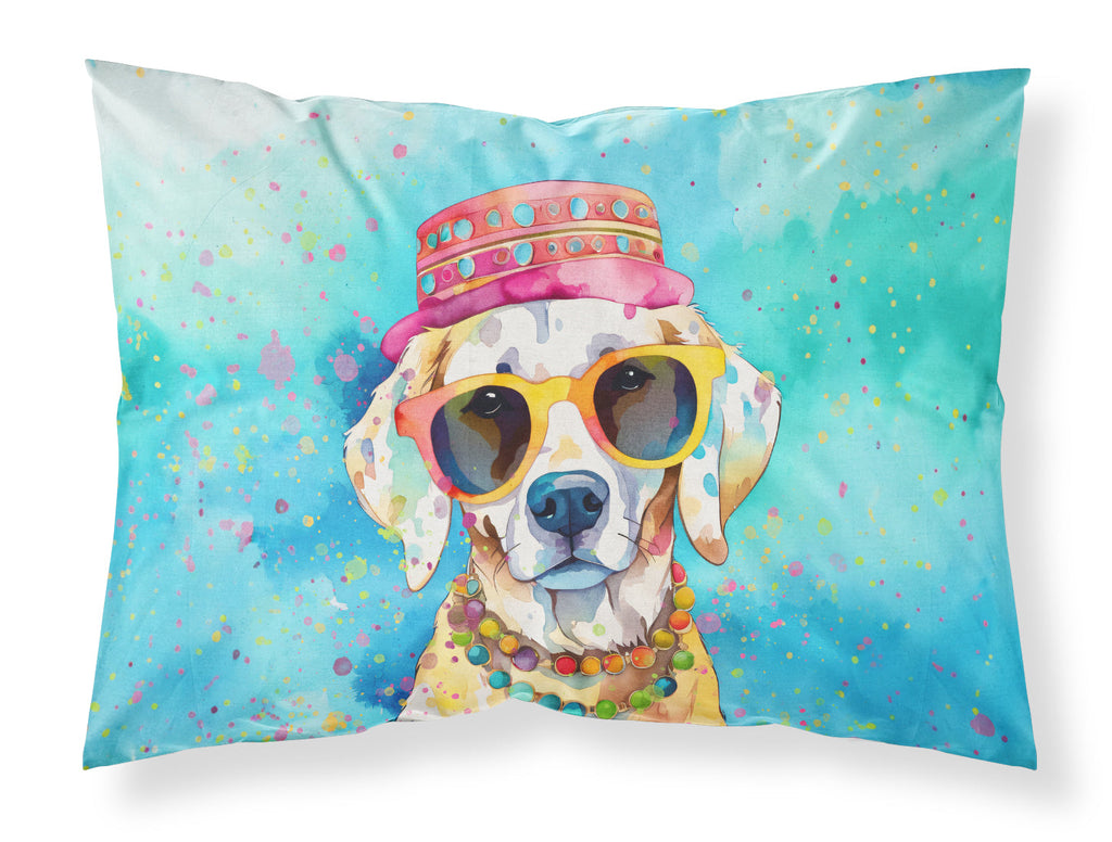 Hippie Dawg Standard Pillowcase Lightweight Super Soft Easy Care Decorative Artwork Pillowcase, Standard