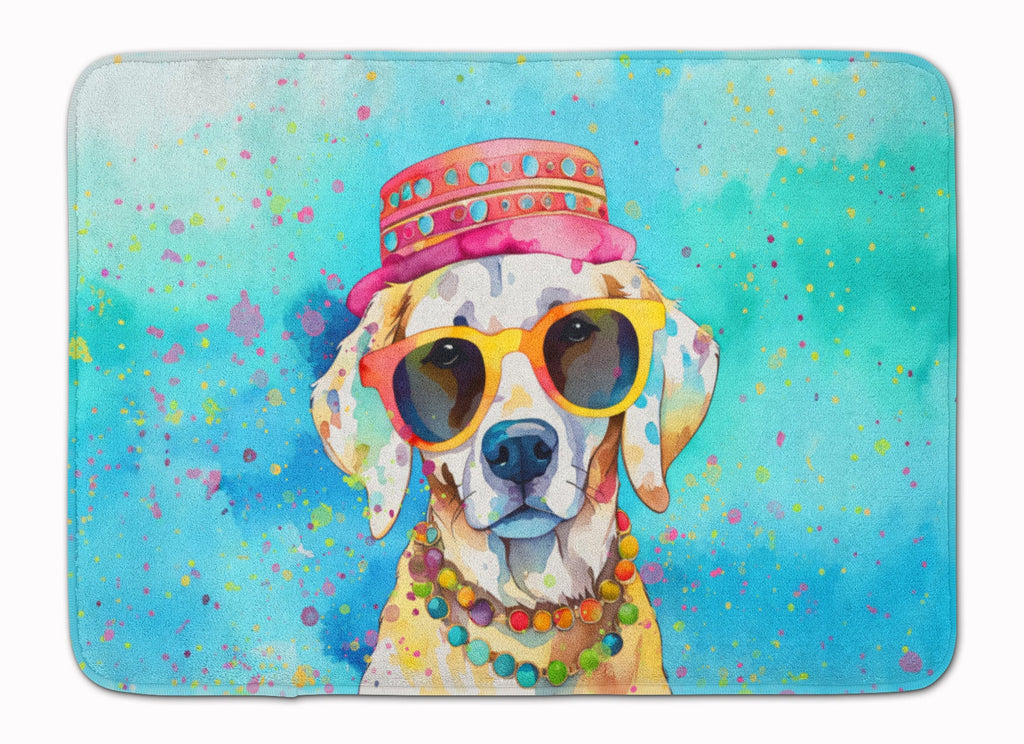 Hippie Dawg Memory Foam Kitchen Mat Machine Washable Anti-Fatigue Cushion Comfort Bath or Kitchen Rug