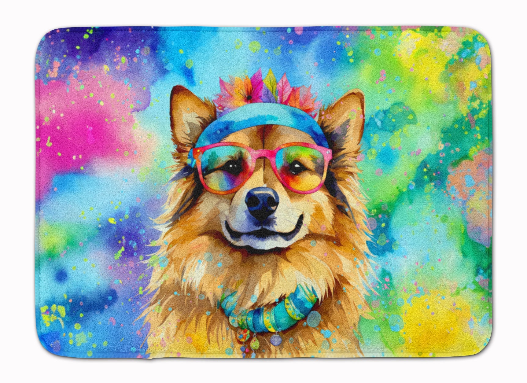 Hippie Dawg Memory Foam Kitchen Mat Machine Washable Anti-Fatigue Cushion Comfort Bath or Kitchen Rug