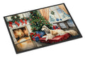 Afghan Hound Cozy Christmas Doormat Indoor Outdoor 24H X 36W Front Door Mat Rugs for Entryway, Non Slip Washable Low Pile,