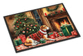 American Foxhound Cozy Christmas Doormat Indoor Outdoor 18H X 27W Front Door Mat Rugs for Entryway, Non Slip Washable