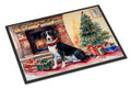 Appenzeller Sennenhund Cozy Christmas Doormat Indoor Outdoor 18H X 27W Front Door Mat Rugs for Entryway, Non Slip Washable